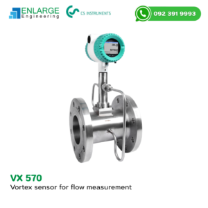 VX 570 Vortex Flow Sensor for Steam Gas and Liquids CS Instruments