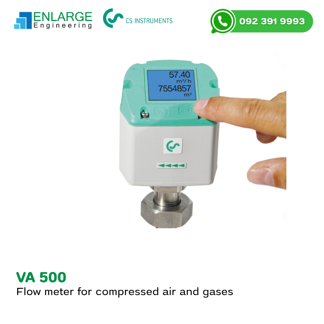 VA 500 Flow Meter (3) VA 500 Flow Meter Insertion CS Instruments