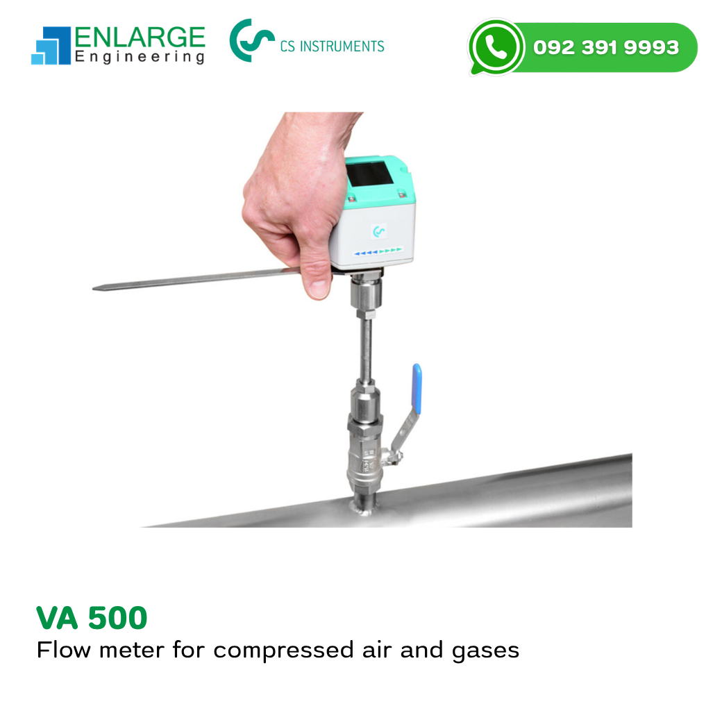 VA 500 Flow Meter (4) VA 500 Flow Meter Insertion CS Instruments