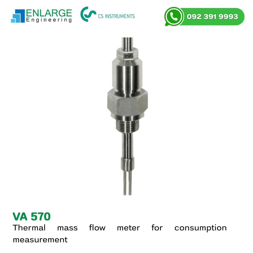 VA 570 Flow Meter (1) VA 570 Flow Meter Inline Measuring Section CS Instruments