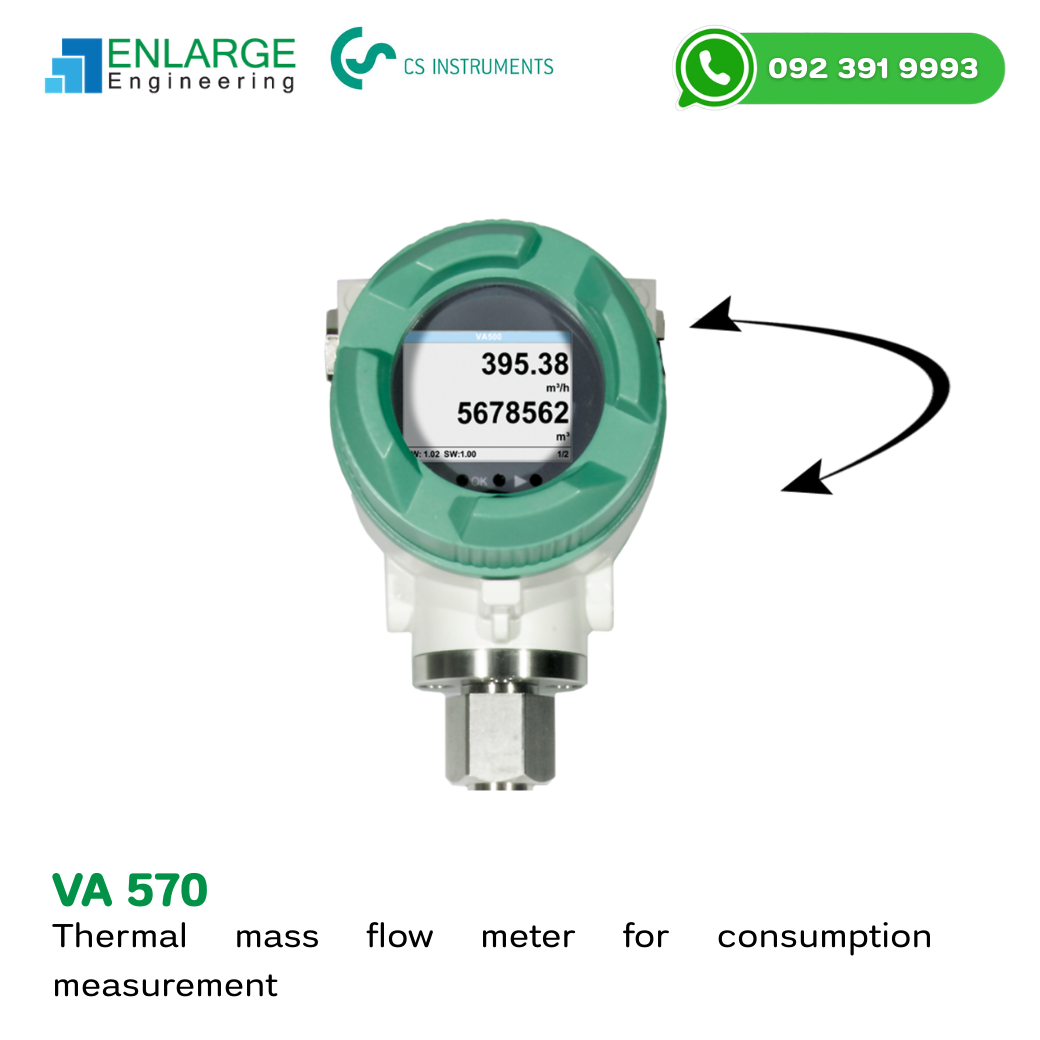 VA 570 Flow Meter (6) VA 570 Flow Meter Inline Measuring Section CS Instruments