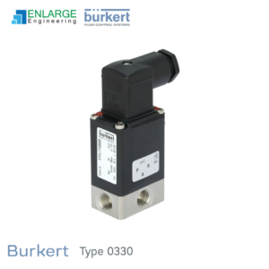 Burkert Type 0330 rocker solenoid valve