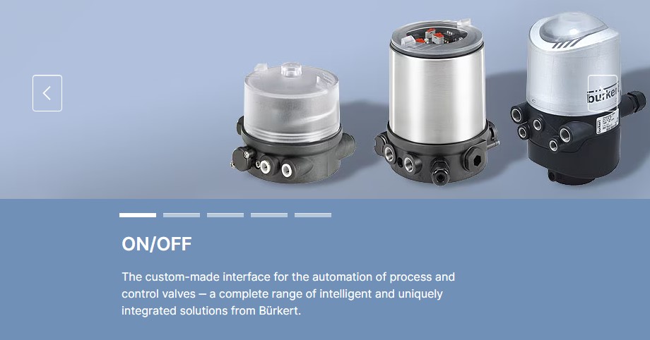 Bürkert automation system and valve island