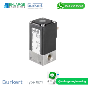 Burkert Type 0211 – Solenoid Valve แบบ Direct Acting 2/2 Way