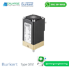 Burkert Type 0212 solenoid valve 2/2 way direct acting brass body industrial application