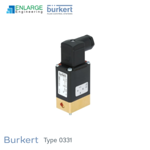 Burkert Type 0331 Direct Acting Solenoid Valve