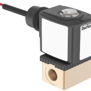 Burkert Type 6013 plunger valve direct acting 2-2 way solenoid valve