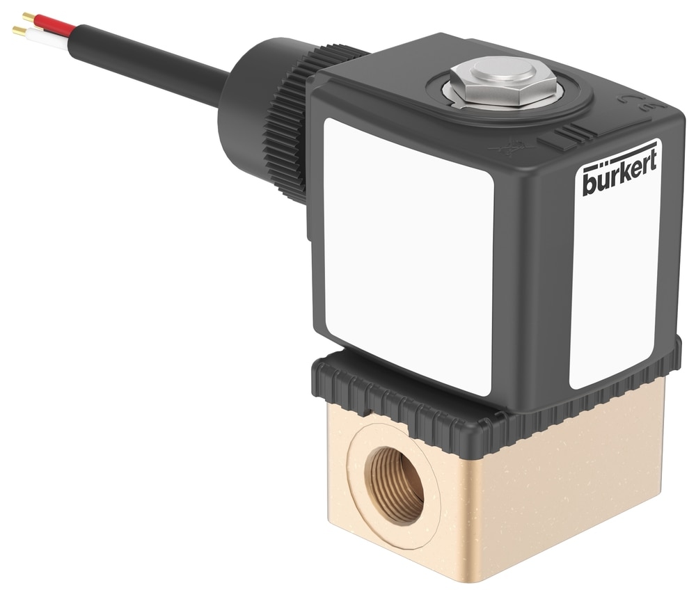 Burkert Type 6013 – 2/2 Way Direct-Acting Solenoid Valve Burkert Type 6013 plunger valve direct acting 2-2 way solenoid valve