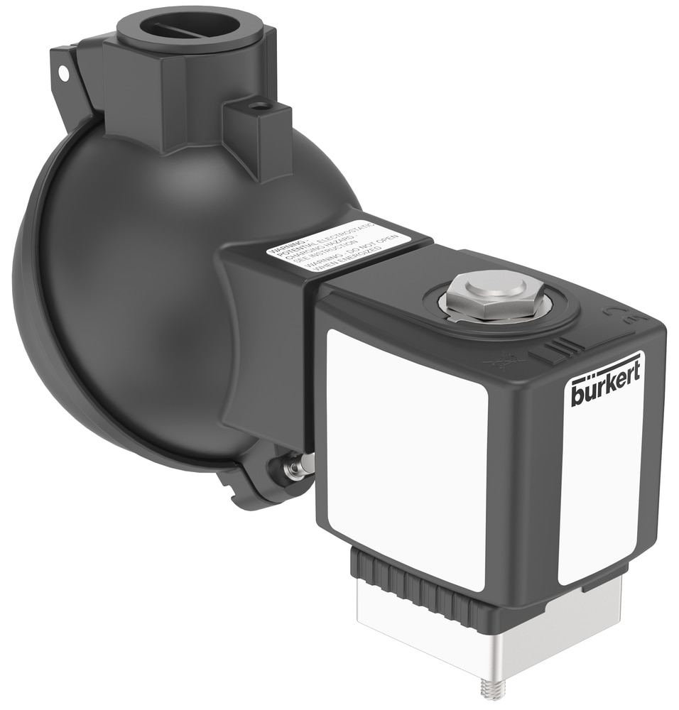 Burkert Type 6013 – 2/2 Way Direct-Acting Solenoid Valve Burkert Type 6013 plunger valve direct acting 2-2 way solenoid valve