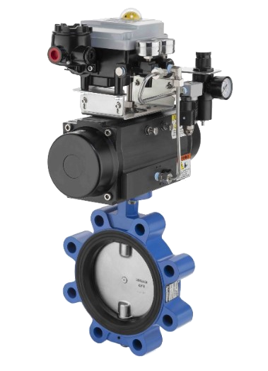 Actuated Butterfly Valves
