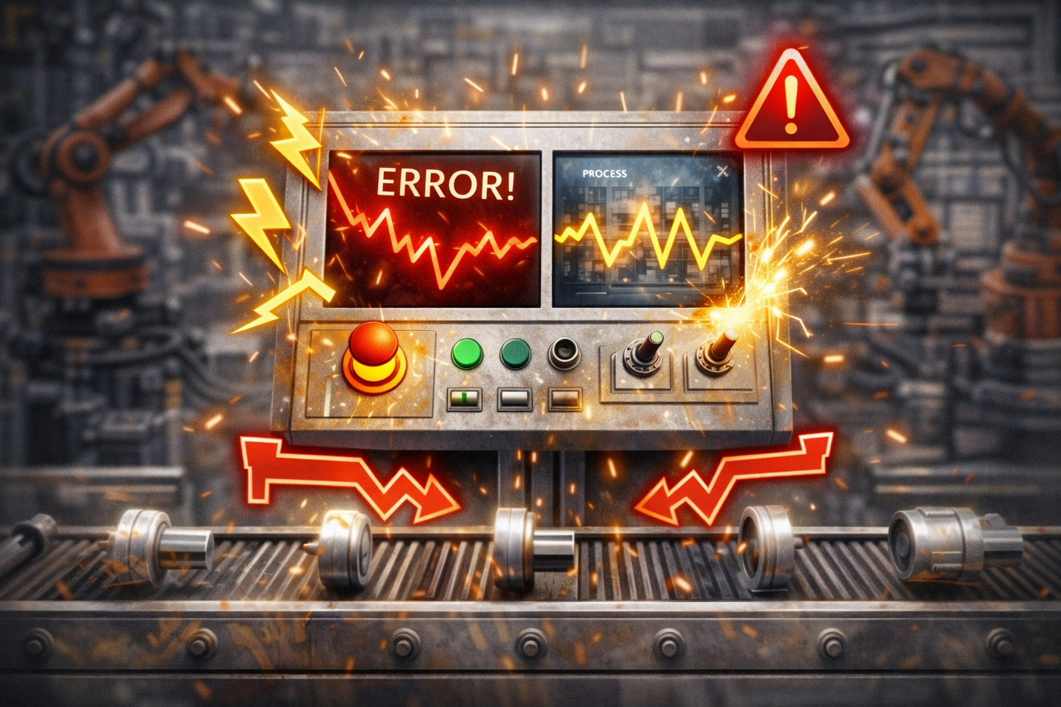 ระบบ Automation ไม่มีเสถียรภาพ ระบบควบคุมทำงานไม่ต่อเนื่อง ส่งผลต่อการผลิต